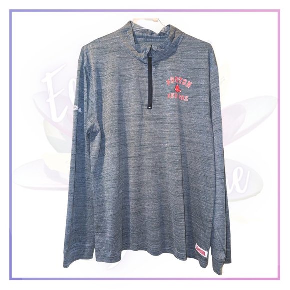 Stitches Other - EUC - MEN's Boston Red Sox, Stitches, Quarter Zip Shirt Size XL